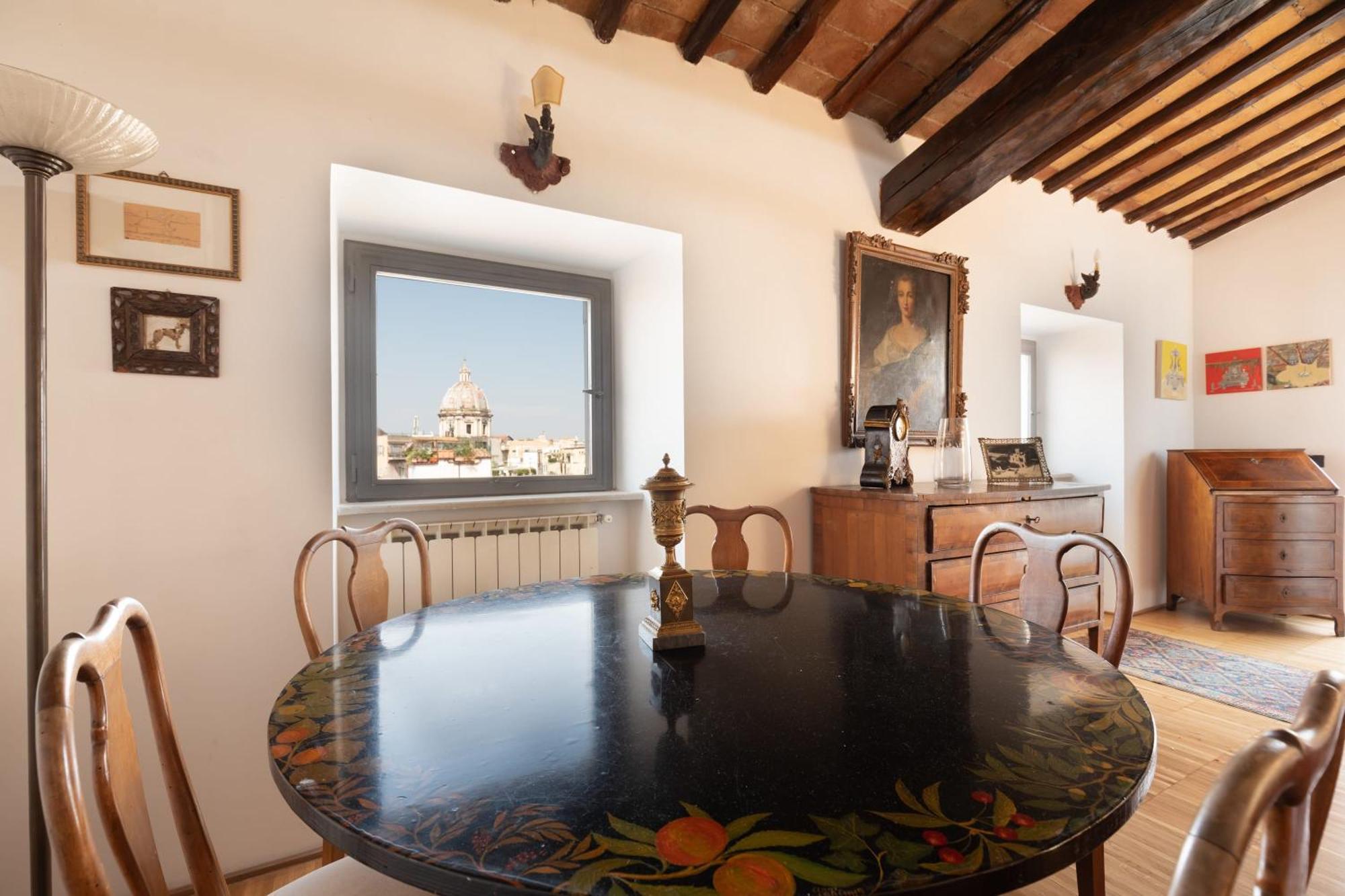 Ferienwohnung Farnese Stunning Penthouse | Romeloft Exterior foto
